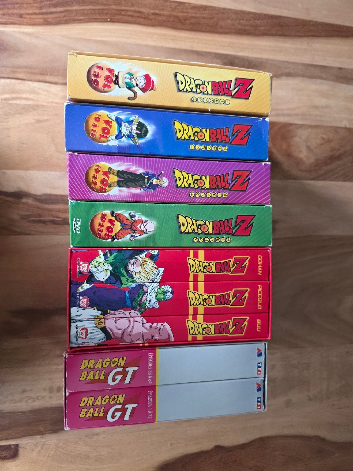 COLLECTION DRAGON BALL Z & GT – LOT DE 9 COFFRETS DVD – VF –, CD & DVD, Enlèvement, Utilisé, Français