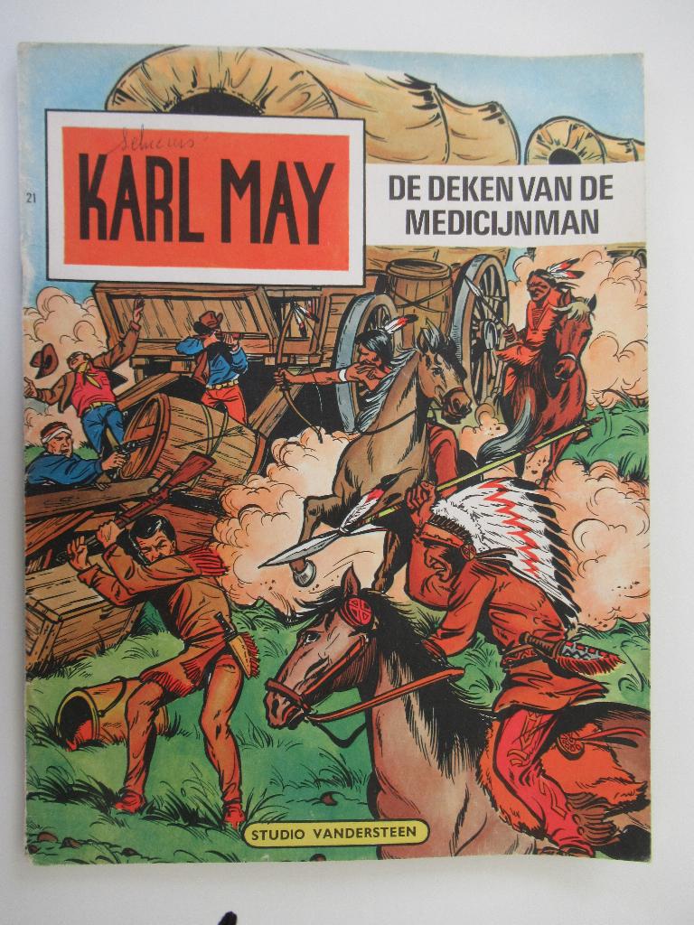 karl may...nr.21...de deken van de medicijnman........1st, Enlèvement ou Envoi, Utilisé