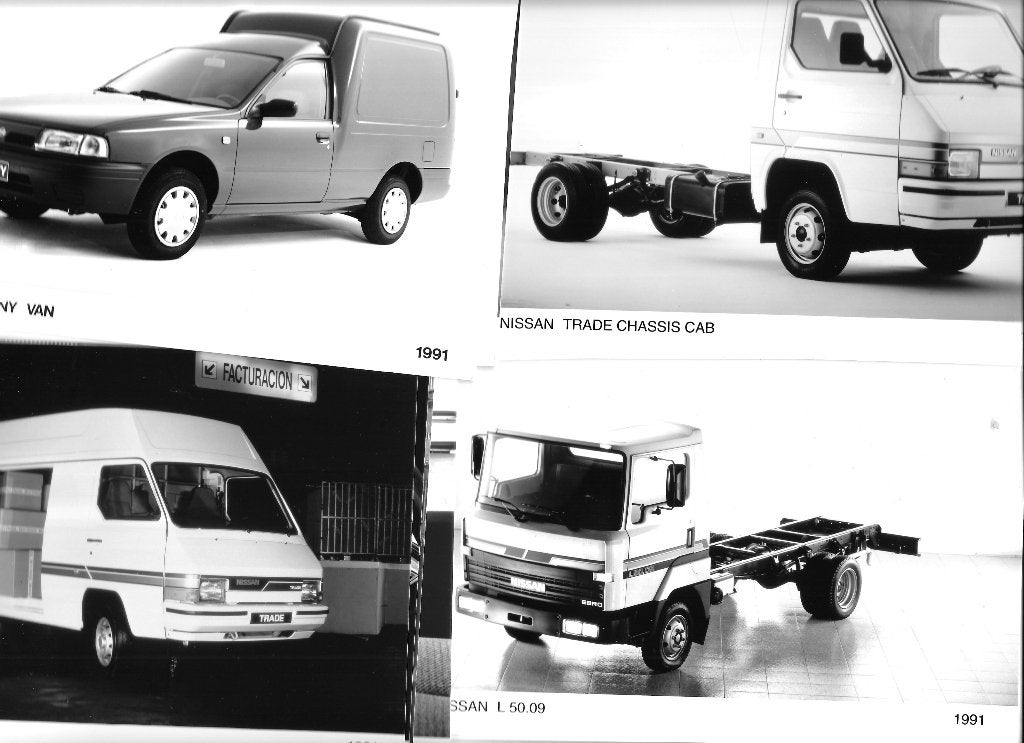 NISSAN,  fabrieksfoto's bedrijfswagens, Ophalen of Verzenden, Zo goed als nieuw, Nissan