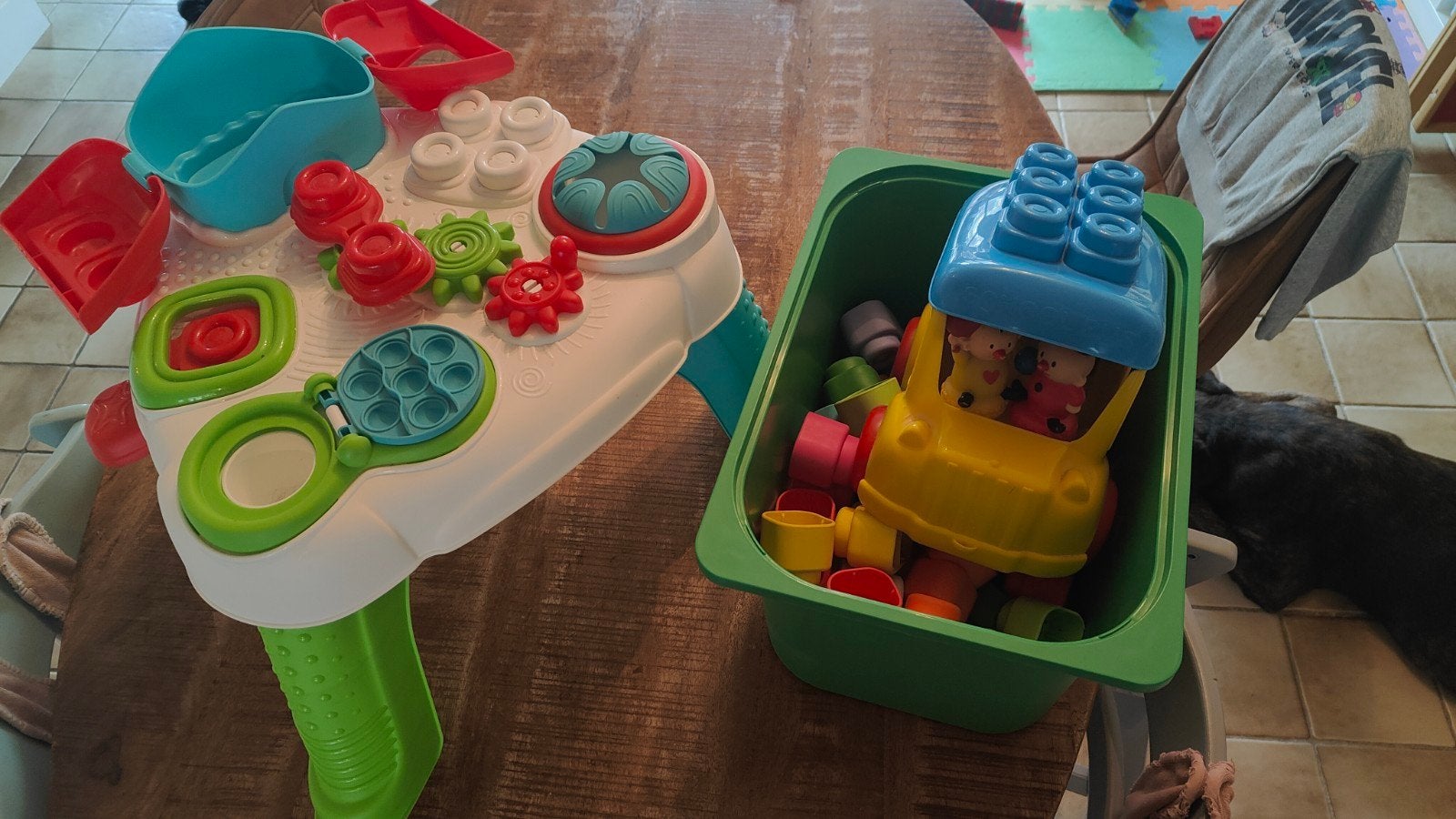 Clementoni blokken set, Kinderen en Baby's, Ophalen, Zo goed als nieuw