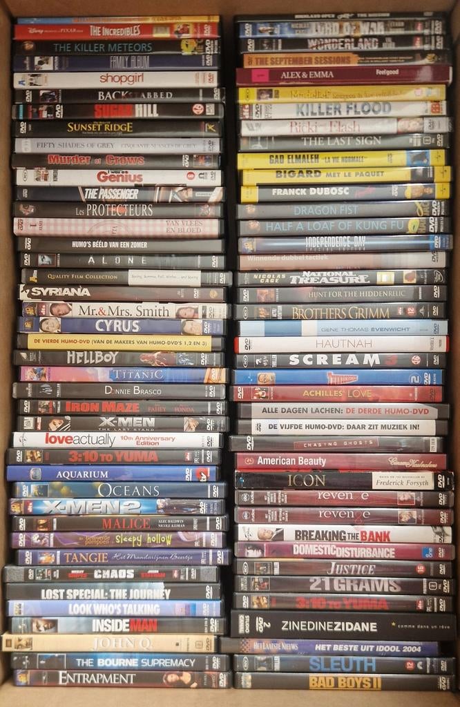 Dvd's 40 cent per stuk, Ophalen