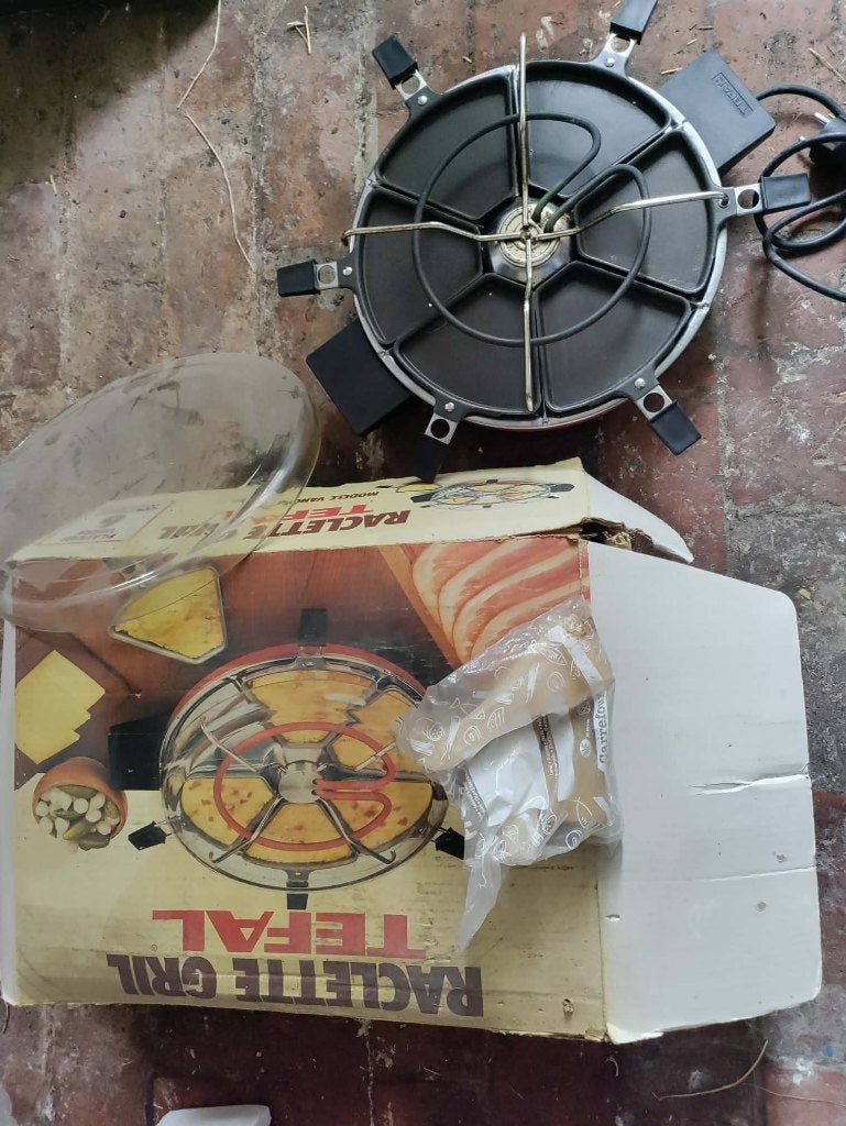 Appareil à raclettes 6 personnes, Electroménager, Appareils à gourmet, Enlèvement, Utilisé, 4 à 7 personnes