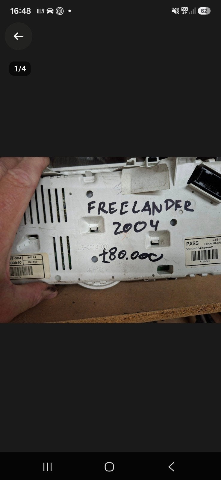 gratis onderdelen landrover freelander, Auto's, Handgeschakeld, Particulier, Freelander, Te koop