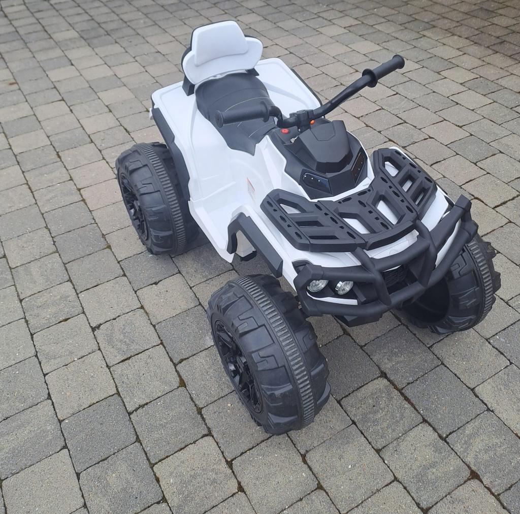 Elektrische Quad 12V Wit voor Kinderen, Kinderen en Baby's, Ophalen, Gebruikt