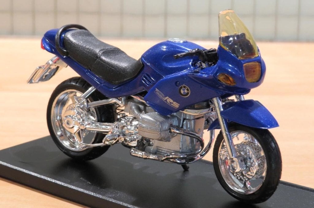 BMW R1100RS blue 1:18 blister, Hobby & Loisirs créatifs, Voitures miniatures | 1:18, Enlèvement ou Envoi, Neuf, Moteur, Maisto