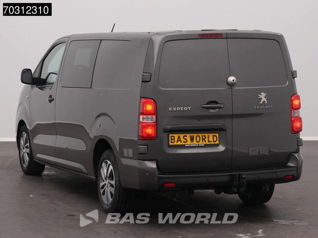 Peugeot Expert 120pk Dubbel Cabine Automaat L3H1 Trekhaak Na, Auto's, Automaat, Stof, Gebruikt, Euro 6