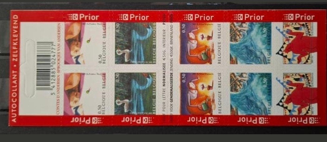 België: OBP 3454/58-B56 ** Sprookjes 2005., Frankeerzegel, Ophalen of Verzenden, Zonder stempel, Postfris