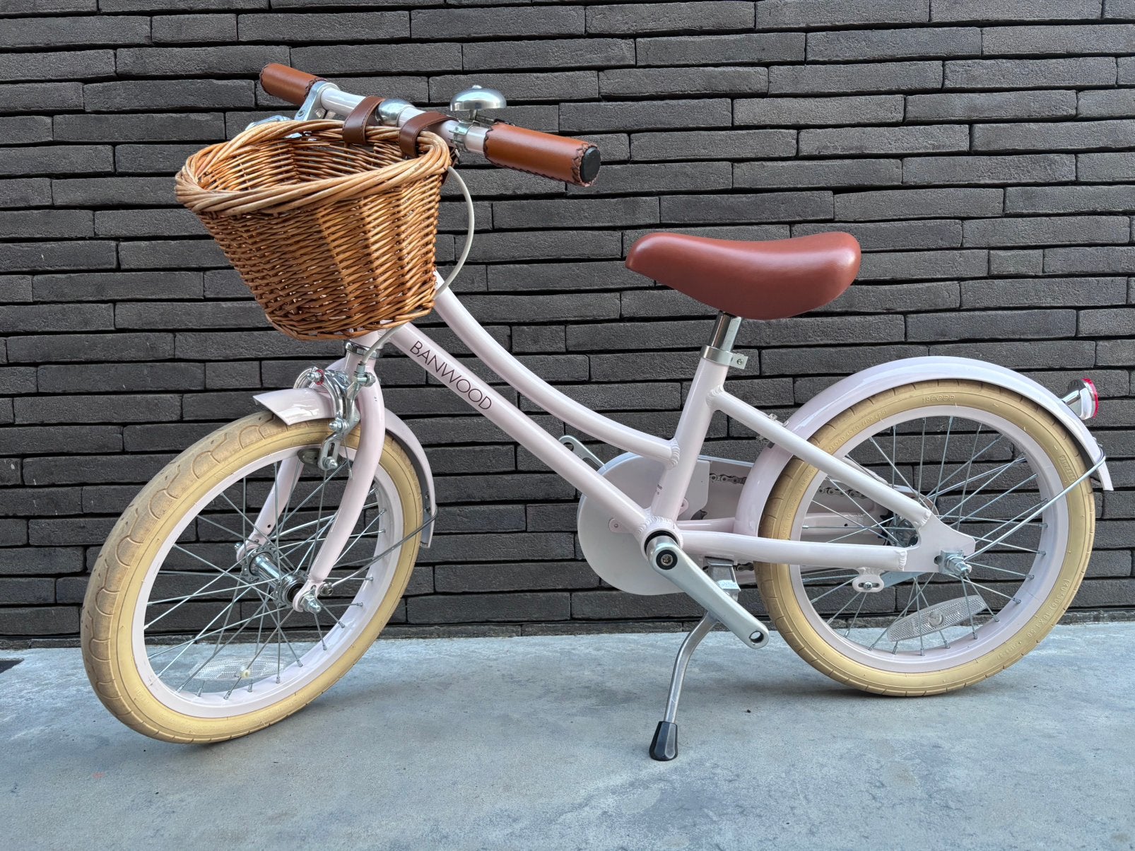 Banwood 16inch kinderfiets - lichtroze, Stabilisateurs, Frein à rétropédalage, Enlèvement, Comme neuf