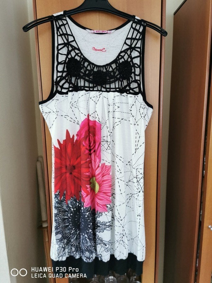 zomertuniek/jurkje, Kleding | Dames, Smash !, Verzenden, Zo goed als nieuw, Meerkleurig