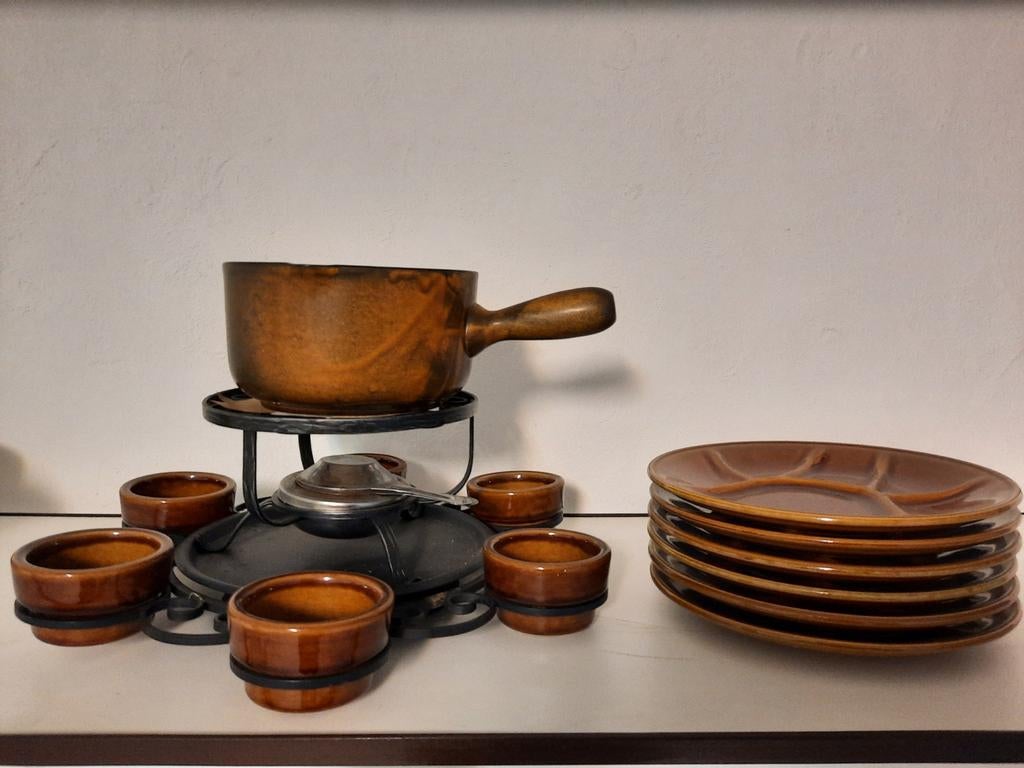 Fondue stel, Ophalen