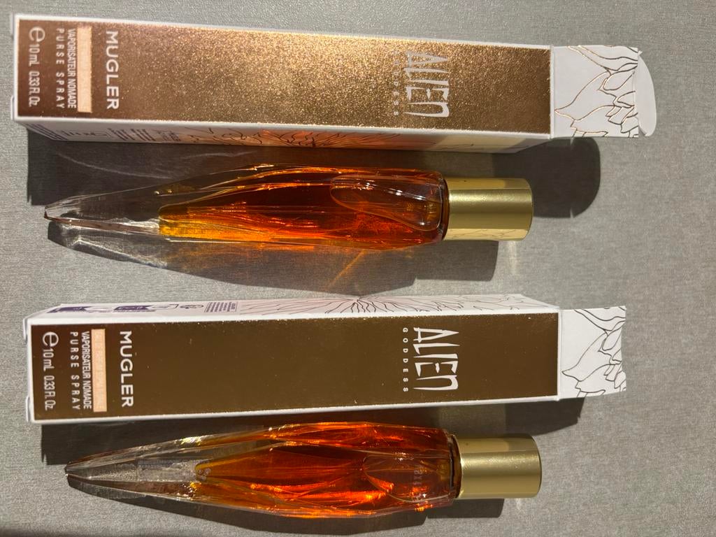 Mugler Alien Goddess eau de parfum 2 x 10 ml femme, Ophalen of Verzenden, Nieuw