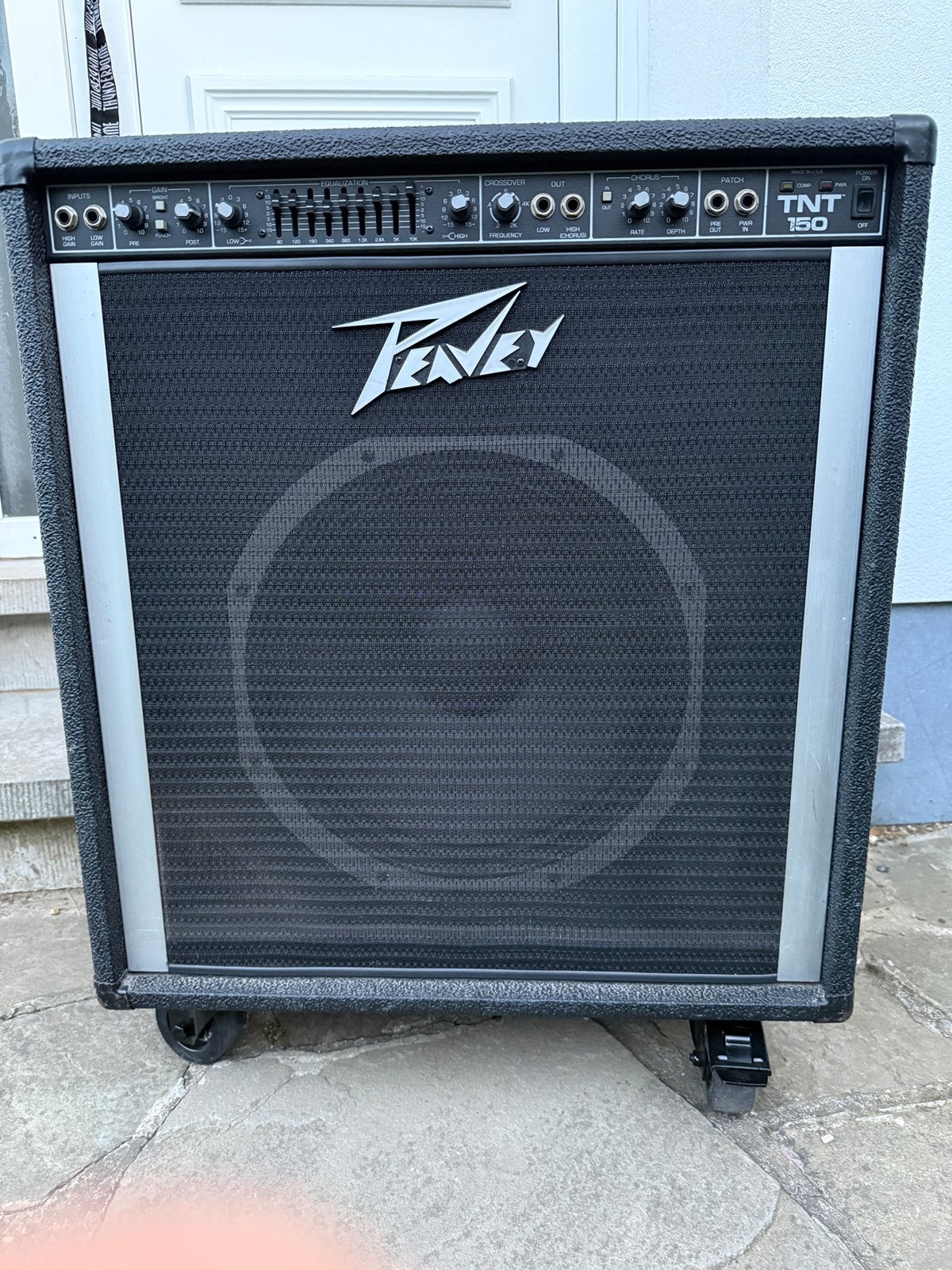 Peavey TNT 150 - scorpion 15” speaker made in USA, Ophalen, Gebruikt, Basgitaar, 100 watt of meer