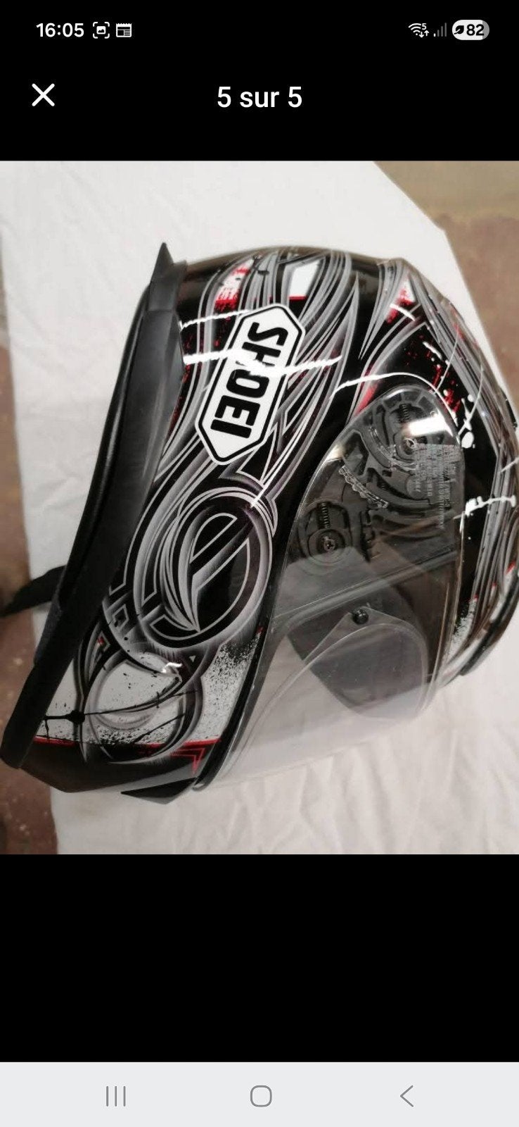 Casque moto, S