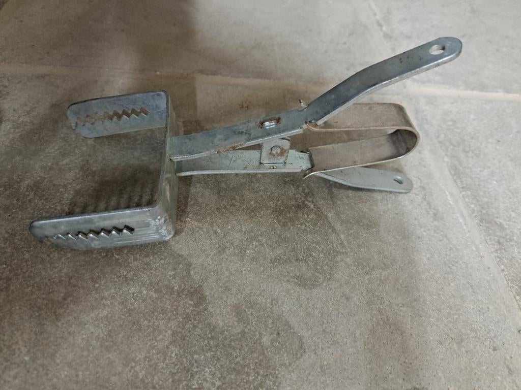 Pince à taupe, Enlèvement