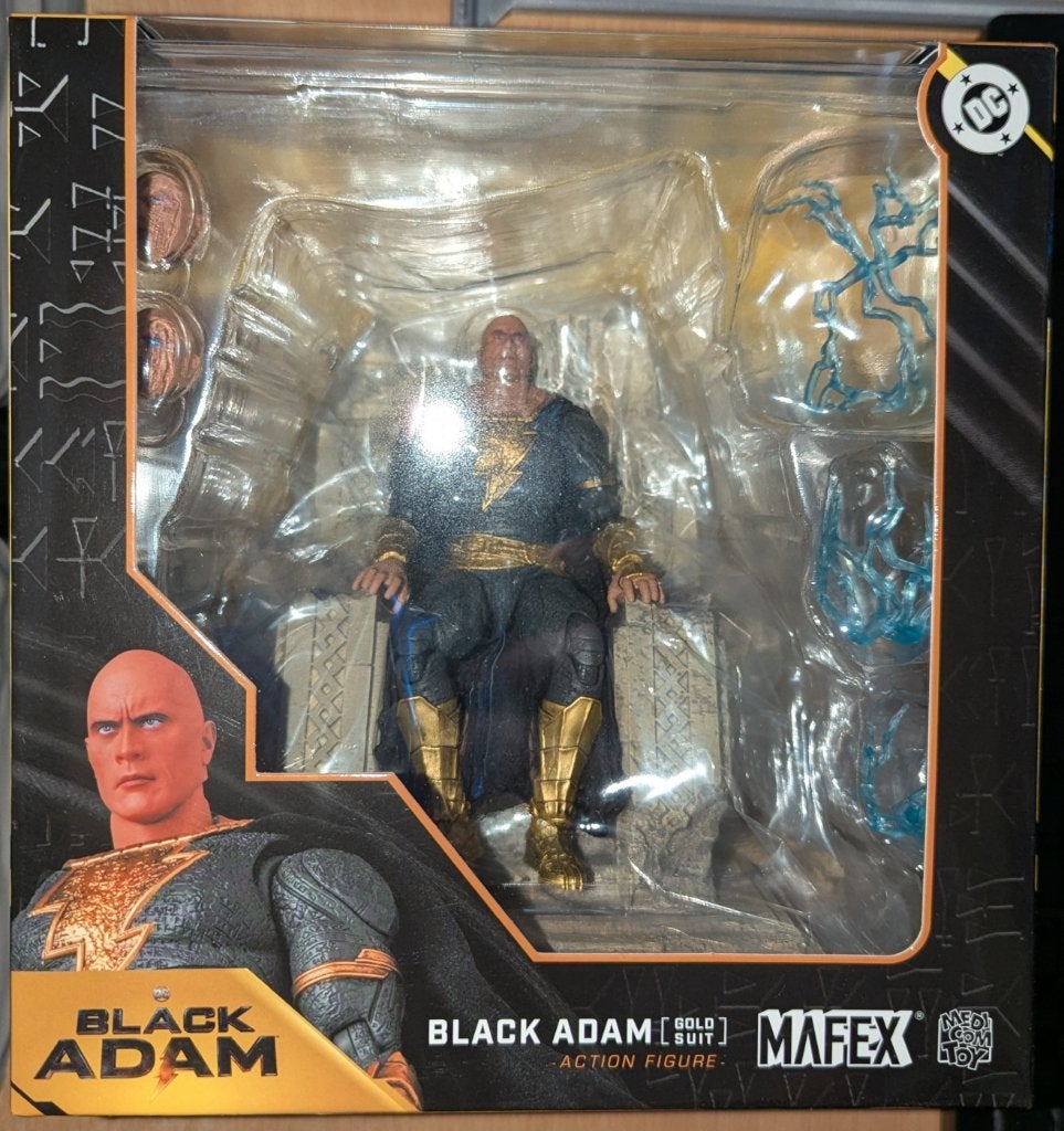 Medicom Toy MAFEX 286 Black Adam (Gold Suit), Verzenden, Nieuw