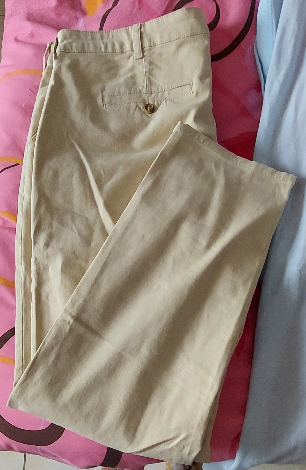 pantalon dame beige 46 48, Kleding | Dames, Broeken en Pantalons, Ophalen of Verzenden, Beige