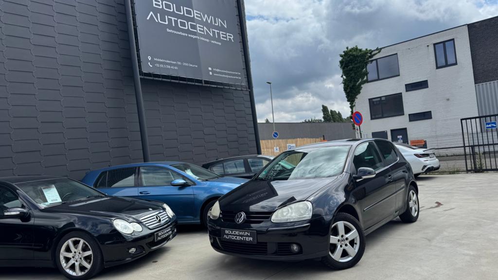 Volkswagen Golf 5 1.4Tsi Benzine 120.xxxkm/Airco,Sensor,.., Voorwielaandrijving, Stof, Zwart, Zwart