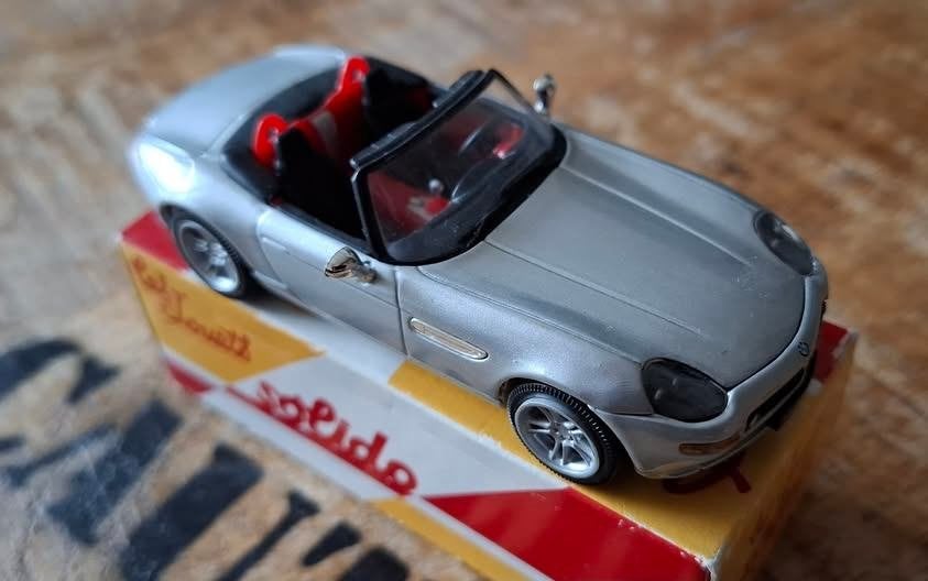 BMW Roadster Z8 1999 Silver 007 1/43 SOLIDO NEUVE, Enlèvement, Neuf, Voiture, Solido