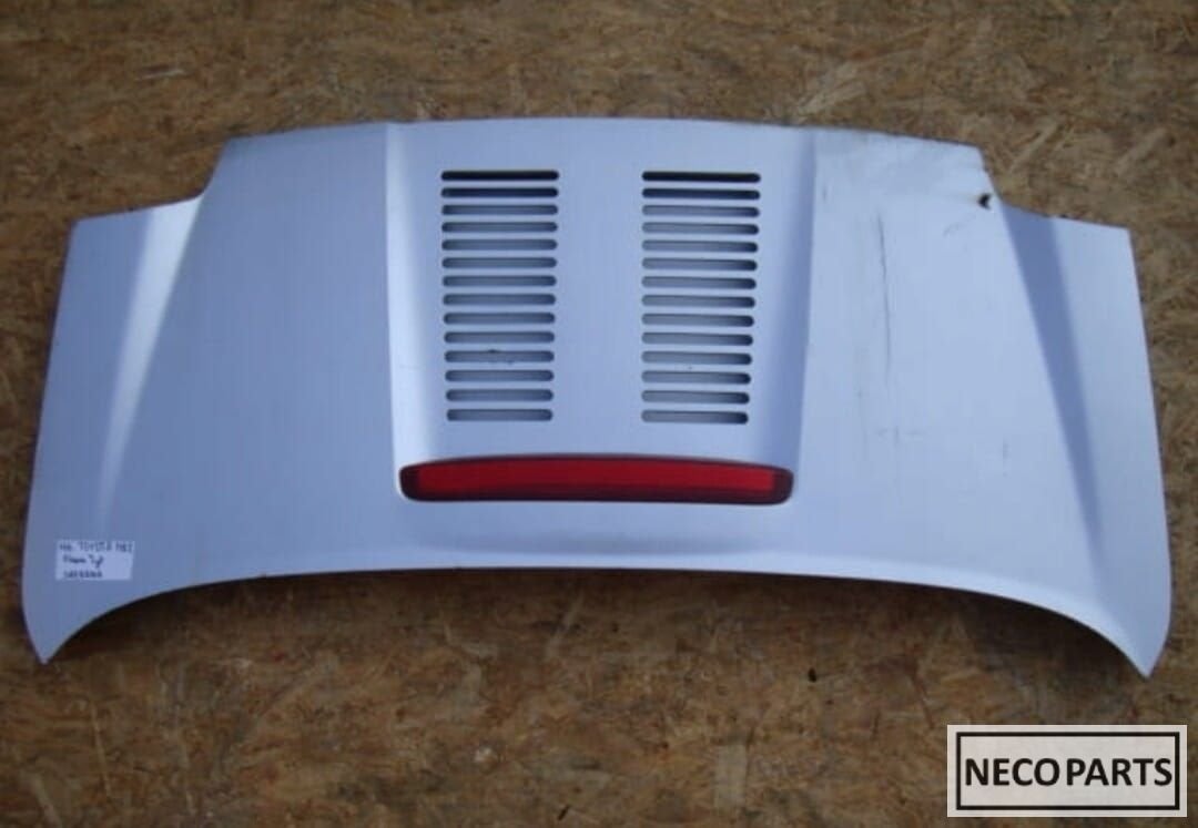 TOYOTA MR2 ACHTERKLEP KLEUR CODE 166, Arrière, -, Haillon arrière, Toyota