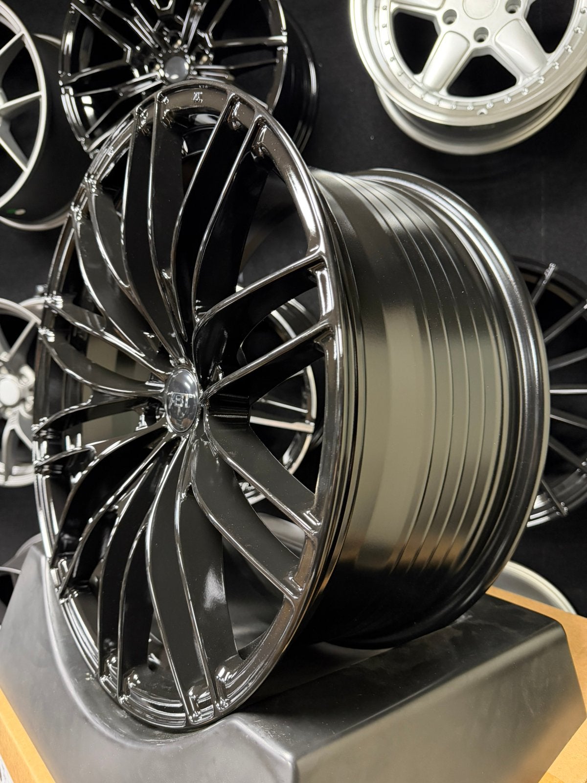 19 inch velgen voor Audi ABT look 5x112 A3 A4 A6 Q2 S3 VW Go, Neuf, Enlèvement ou Envoi, Véhicule de tourisme, 19 pouces
