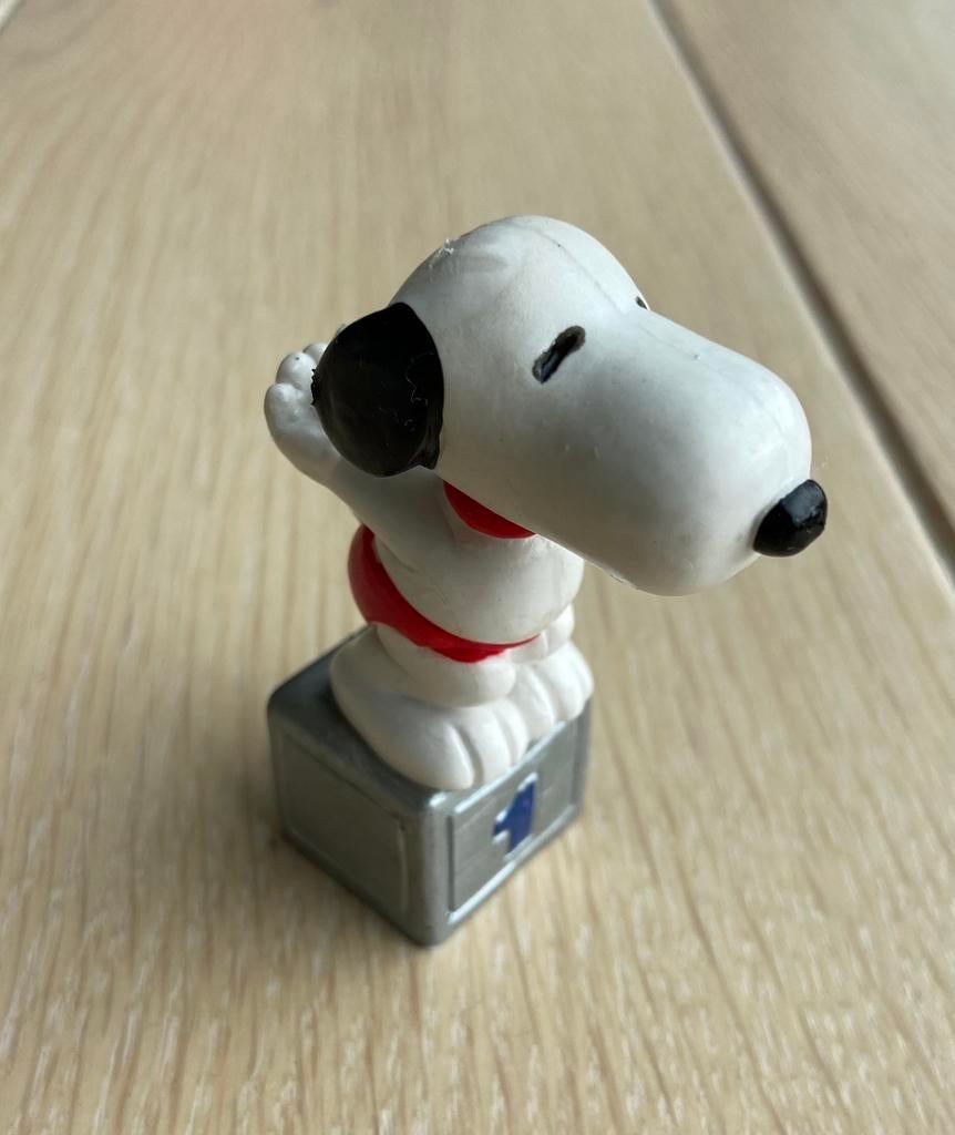 Vintage snoopy figuurtje (zwemmer), Verzamelen, Ophalen of Verzenden, Zo goed als nieuw