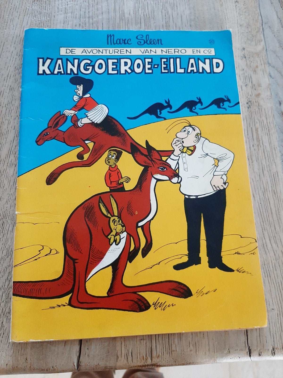 strip in zwart wit van Marc Sleen, Boeken, Eén stripboek, Ophalen of Verzenden, Marc Sleen