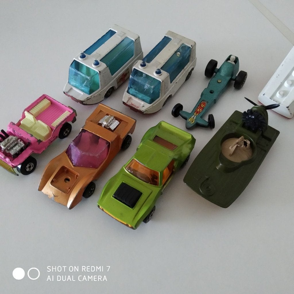 Matchbox Superfast lot de 8 1971-1976., Enlèvement ou Envoi, Utilisé, Voiture, Matchbox