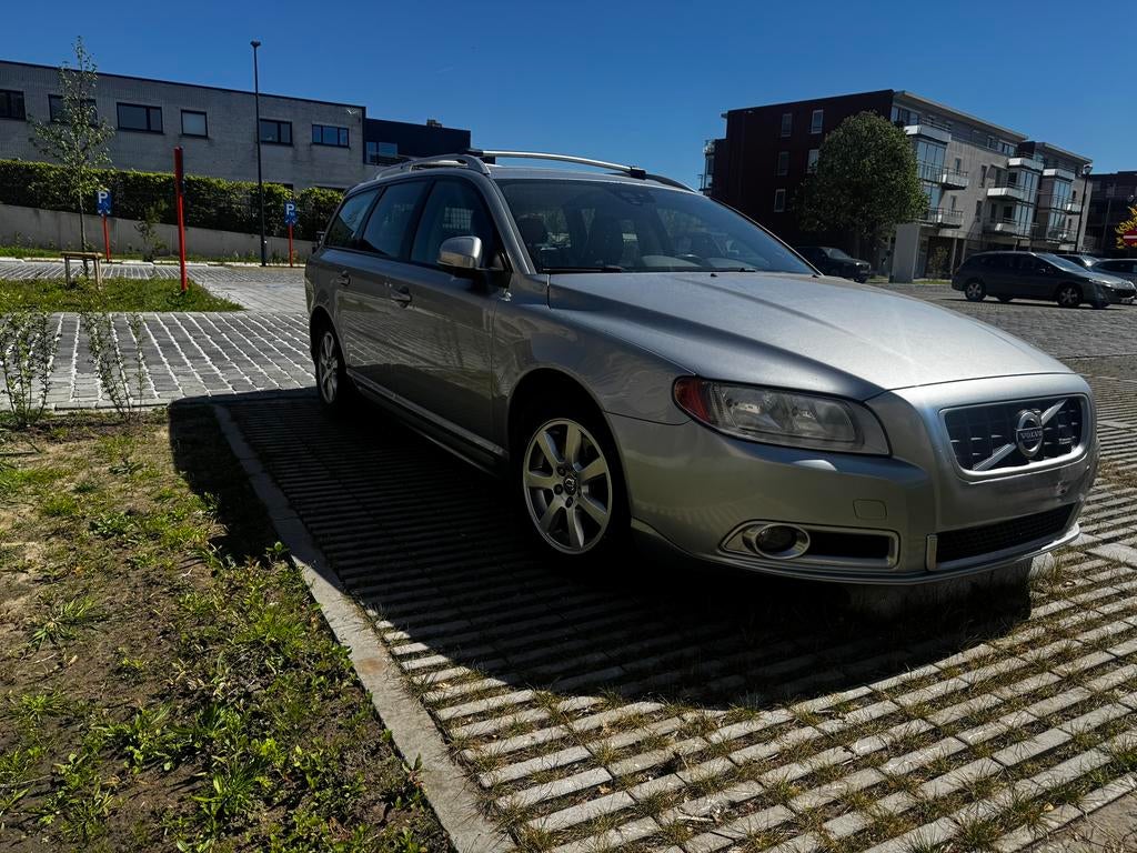 Volvo V70 R-design, Auto's, Euro 5, Zwart, 5 deurs, Zilver of Grijs