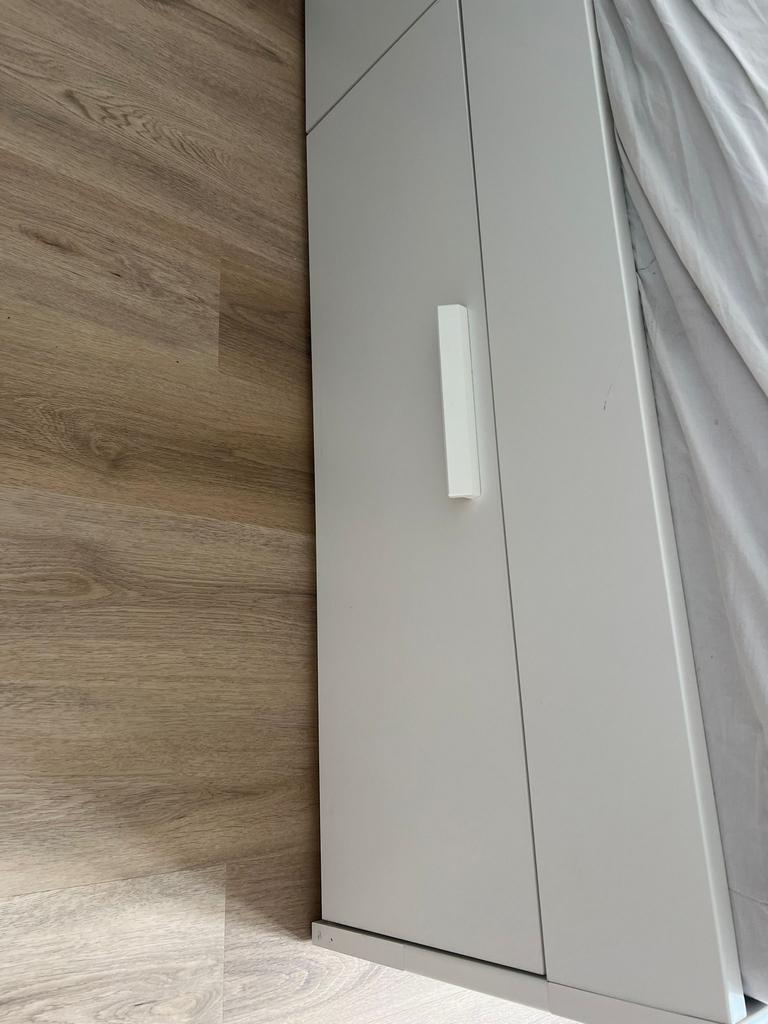 Ikea bed Brimnes + beterbed matras, Huis en Inrichting, Slaapkamer | Bedden, Ophalen, Wit, 140 cm, Zo goed als nieuw