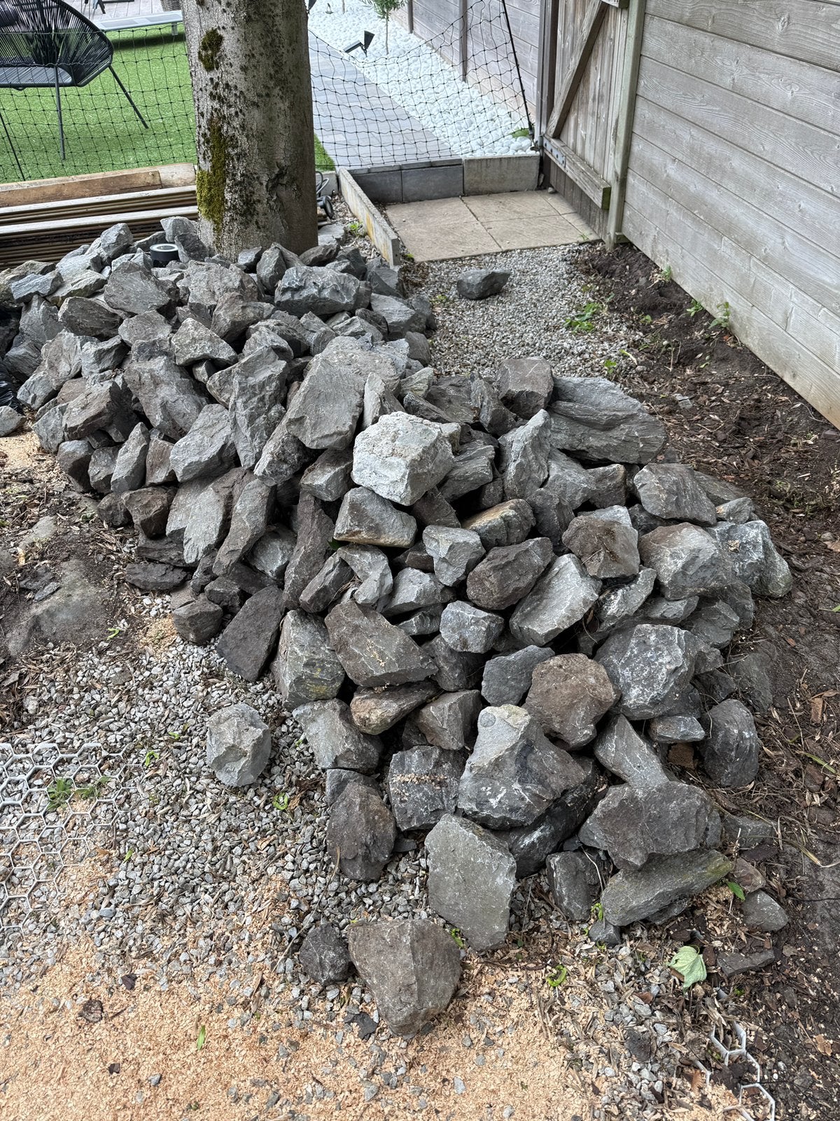 Rotskeien, gratis af te halen, Tuin en Terras, Grind, Keien en Split, Ophalen, Overige materialen, Gebruikt, Overige typen