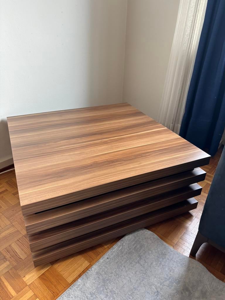 Table basse moderne en bois — Doğtaş design, Enlèvement, Comme neuf