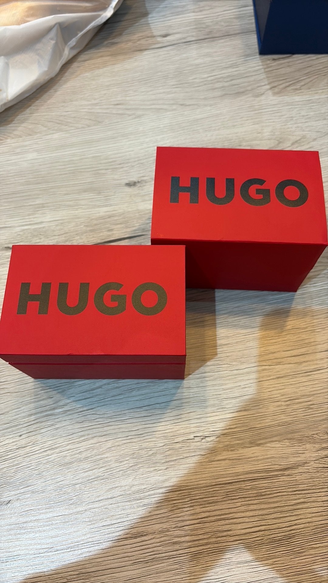 Hugo horloge heren splinter nieuw, Ophalen of Verzenden