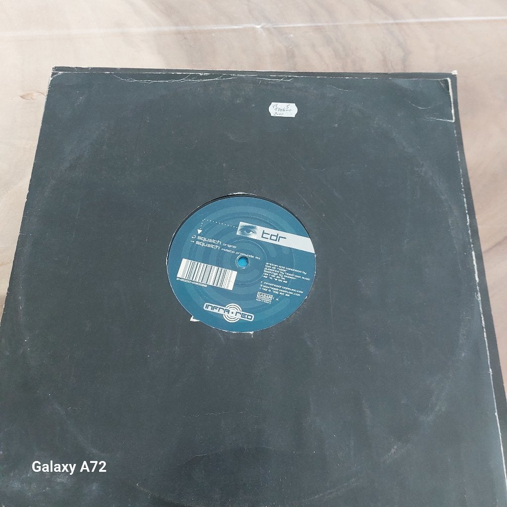 tdr squelch 12 inch maxi, CD & DVD, Vinyles | Dance & House, 12 pouces, Enlèvement ou Envoi, Autres types, Utilisé