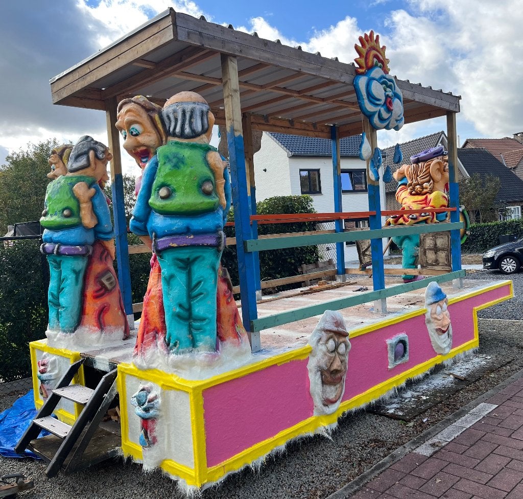Carnavalswagen te huur!, Hobby en Vrije tijd, Ophalen, Zo goed als nieuw