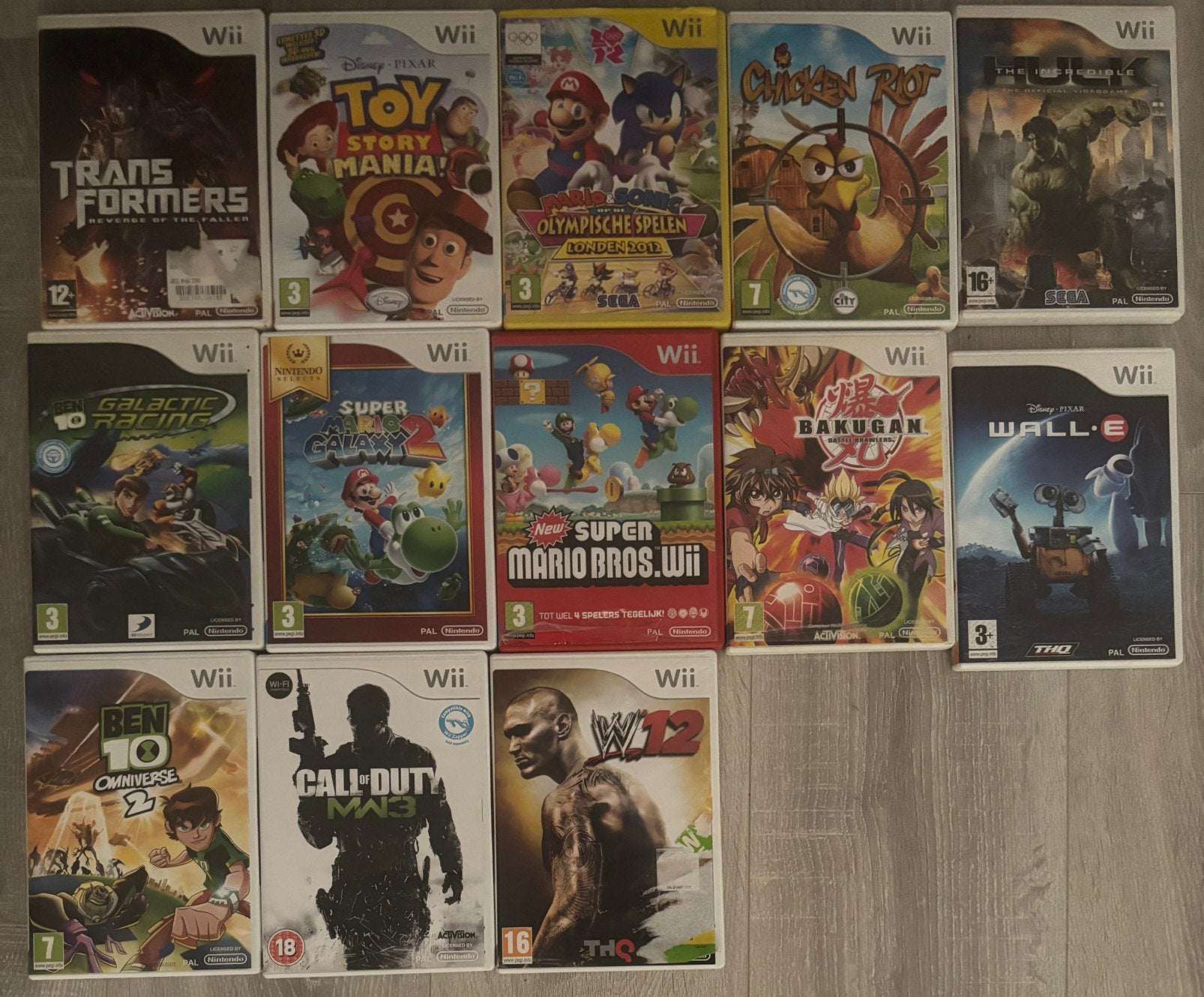 Wii games te koop, Enlèvement, Comme neuf