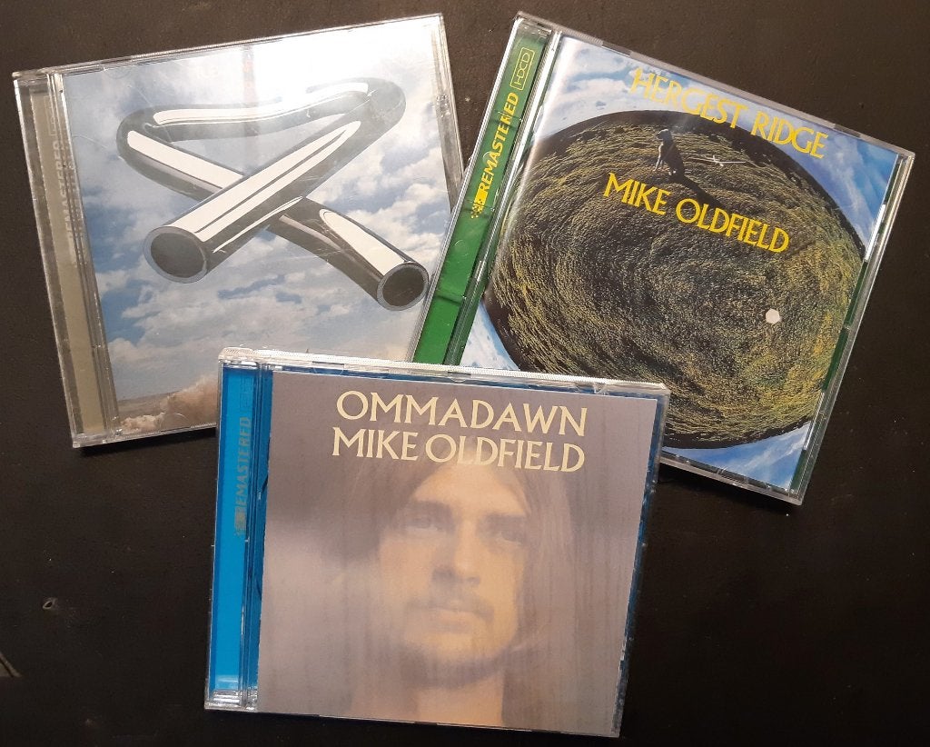 MIKE OLDFIELD - Tubular bells, Hergest R & Ommadawn(3x HDCD), Enlèvement ou Envoi, Rock progressif, Comme neuf, Édition spéciale