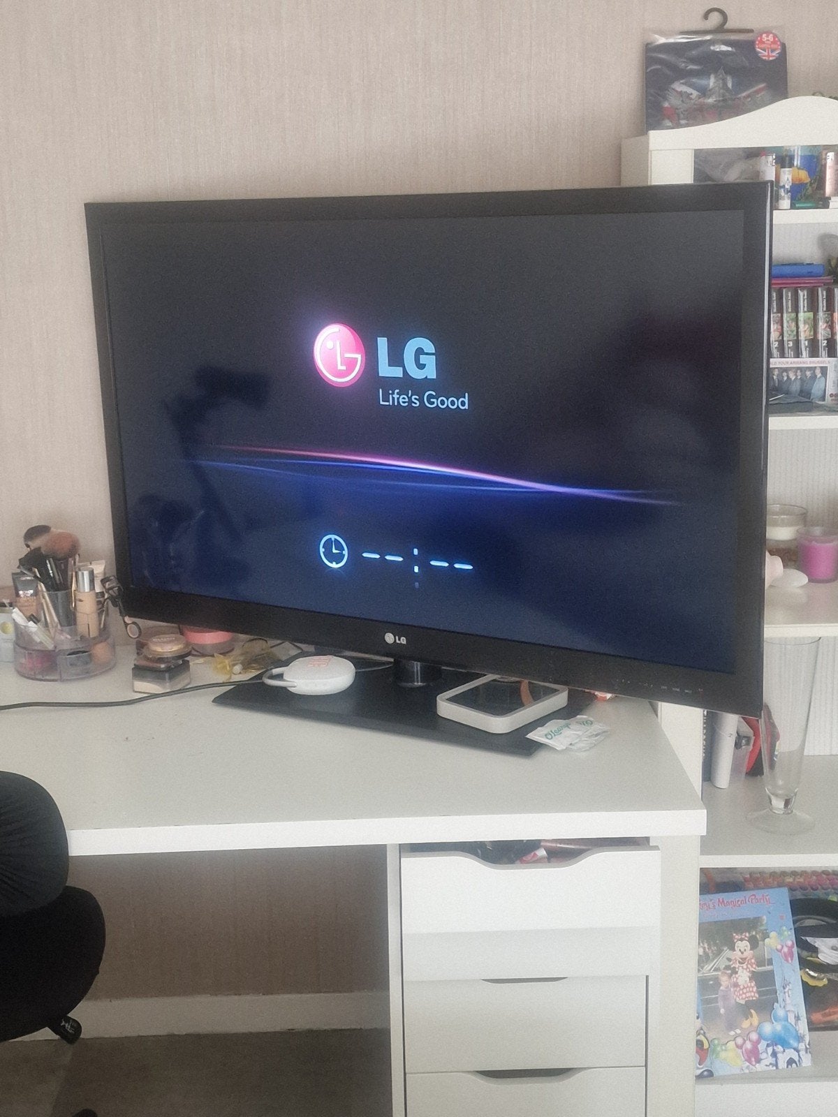 Téléviseur LED Full HD 47 pouces LG (47LV375S) - Très bon ét, Enlèvement, LED, LG