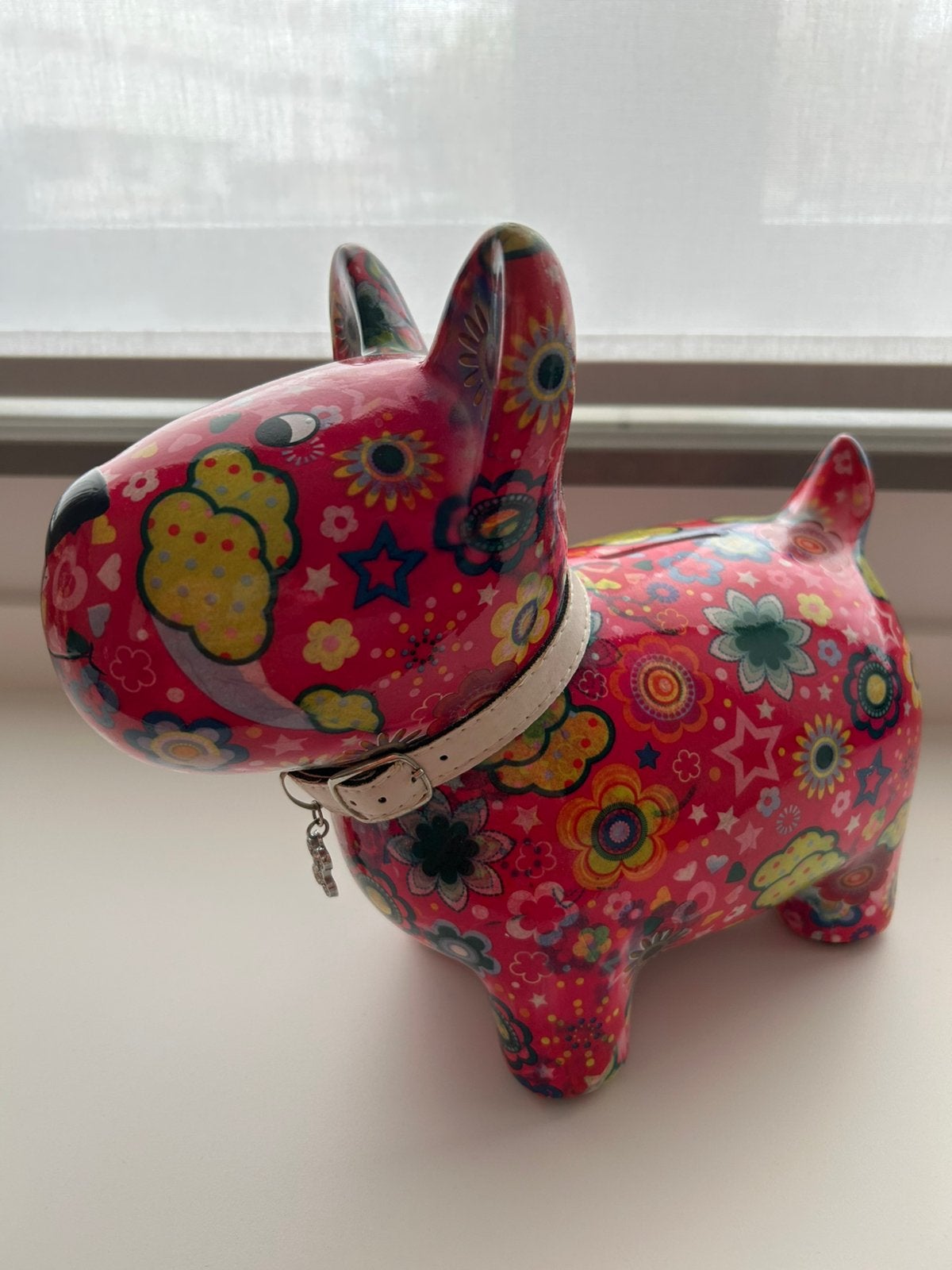 Spaarpot Pomme Pidou origineel hond roze, Collections, Tirelires, Enlèvement ou Envoi, Comme neuf, Animal