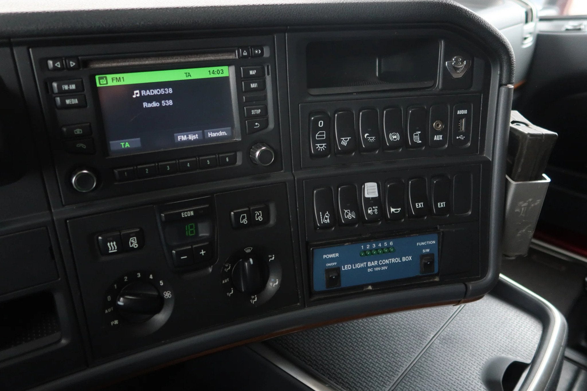 Scania R730 V8 6X2-2/ FULL AIR/ HYDRAULICS, Autos, Euro 6, Sièges chauffants, Automatique, TVA déductible