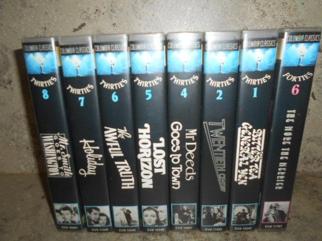 VHS films jaren 30 - Colombia Classic / 3 voor 5 €., Ophalen of Verzenden, Zo goed als nieuw