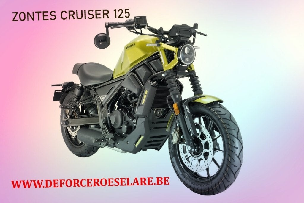 ZONTES 125cc cruiser, Motoren, Motoren | Harley-Davidson, Nieuw, Chopper, Particulier, 125 cc