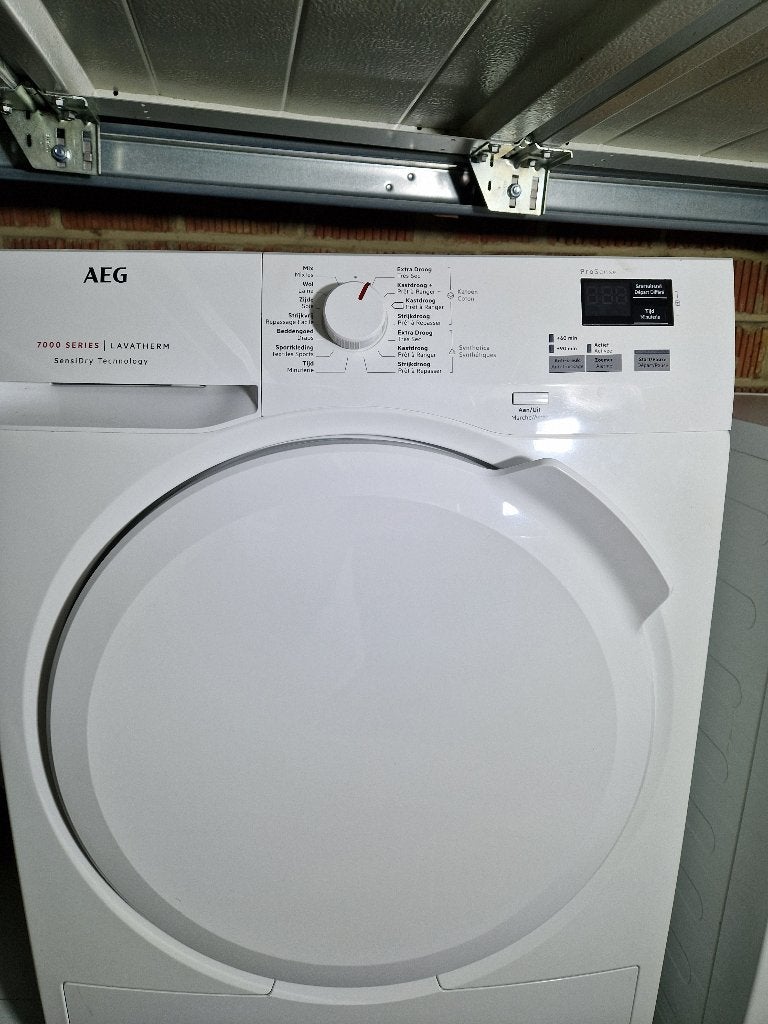 AEG droger A++, Elektronische apparatuur, Droogkasten, Ophalen, Zo goed als nieuw