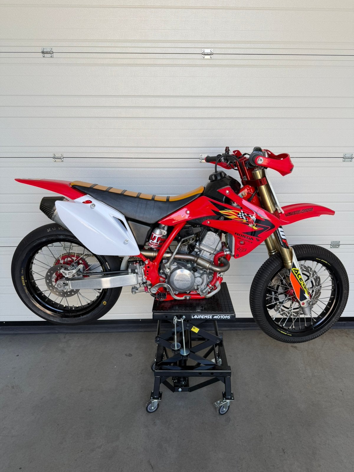 Honda crf 150r supermoto, Fietsen en Brommers, Ophalen, Honda, Zo goed als nieuw, 150 cc
