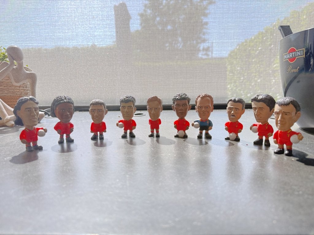 PVC figureren Rode Duivels TCC '97, Verzamelen, Ophalen, Zo goed als nieuw, Beeldje of Poppetje