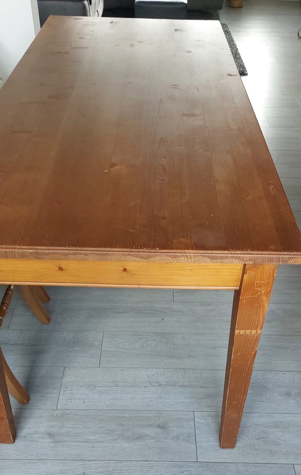 tafel met 6 stoelen, kast, bijzettafel, Huis en Inrichting, Tafels | Eettafels, Ophalen