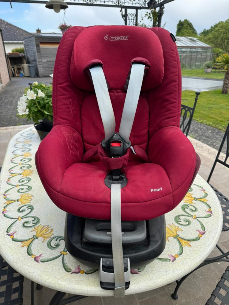 Maxicosi pearl familyfix, Kinderen en Baby's, Ophalen, Gebruikt, 9 t/m 18 kg, Maxi-Cosi