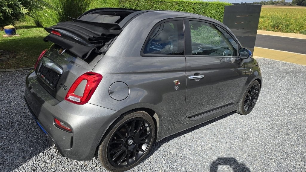 Abarth 595C, Auto's, Voorwielaandrijving, Stof, Zwart, 4 cilinders