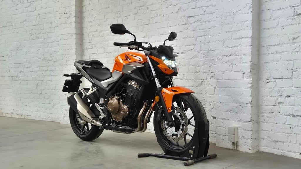 Honda CB500FA Topstaat, ABS & A2 @motomobilia, 2 cilinders, Occasion, Bedrijf, Minimaal motorrijbewijs A2