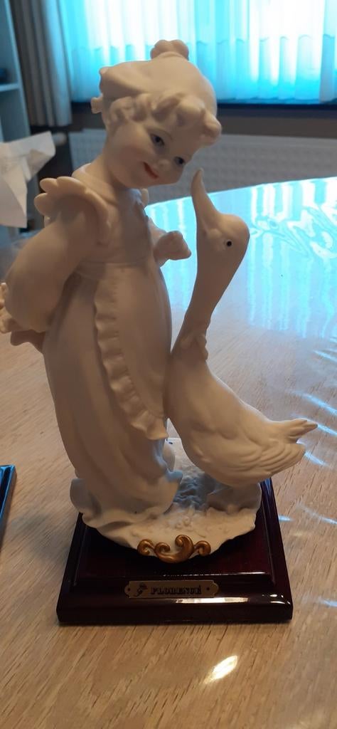 Meisje met de gans., Ophalen
