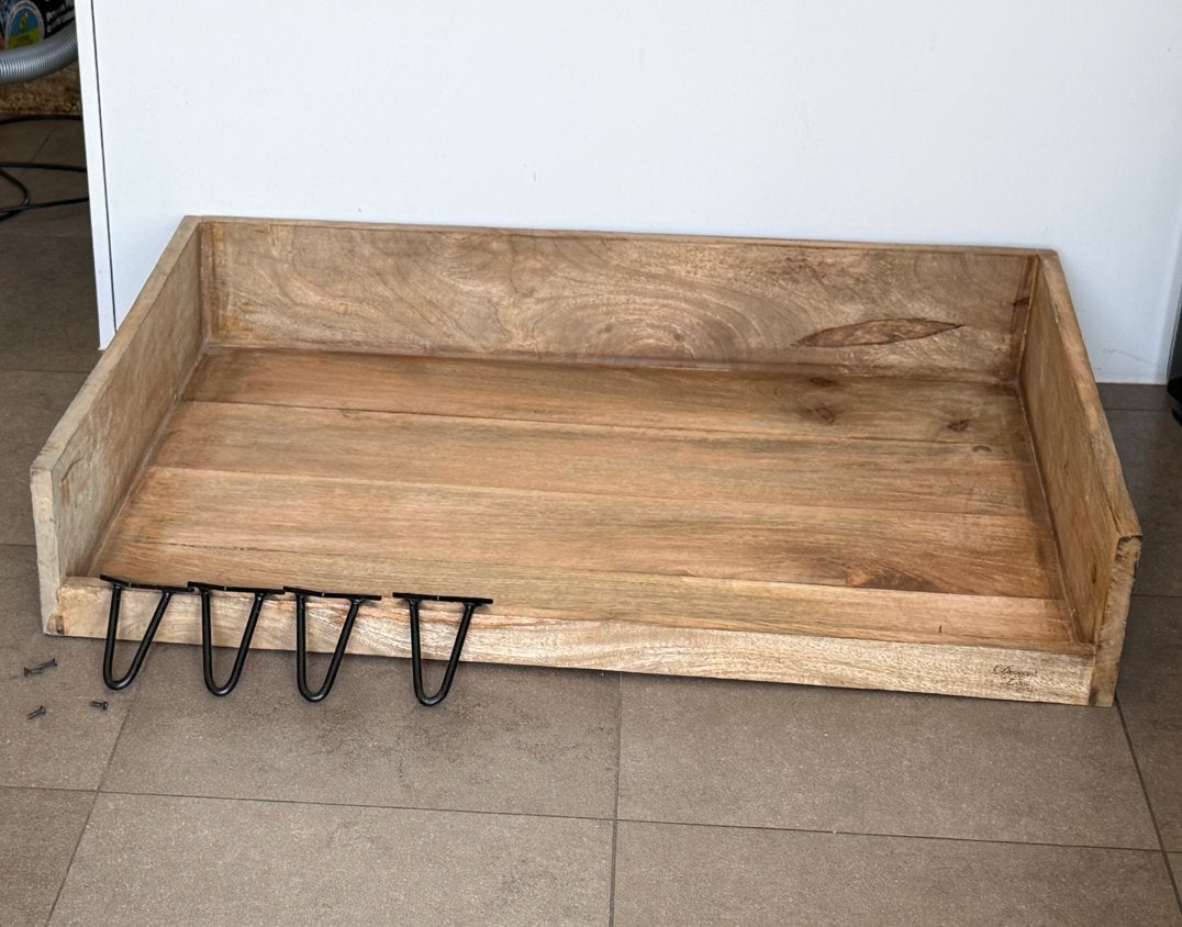 Panier pour grand chien (sans oreiller) en bois, Enlèvement, Comme neuf